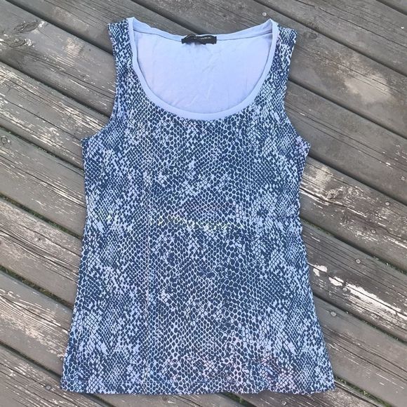 BANANA REPUBLIC Luxe Touch Printed Night Tank Top - Picture 2 of 9